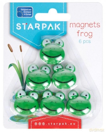 Magnesy Kształtne Żaba Starpak 438889 [BIURO]