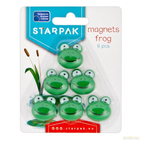 Magnesy Kształtne Żaba Starpak 438889 [BIURO]