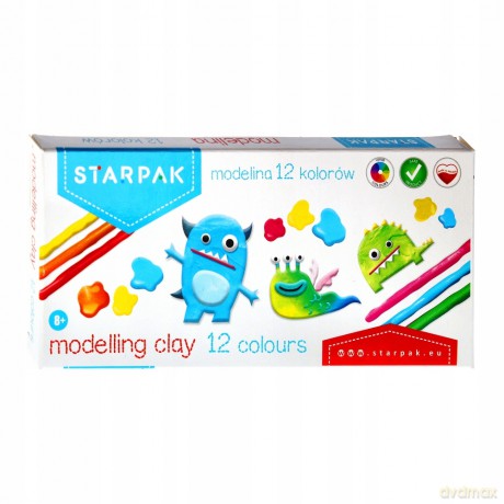 Modelina 12 Kolorów Starpak 472927