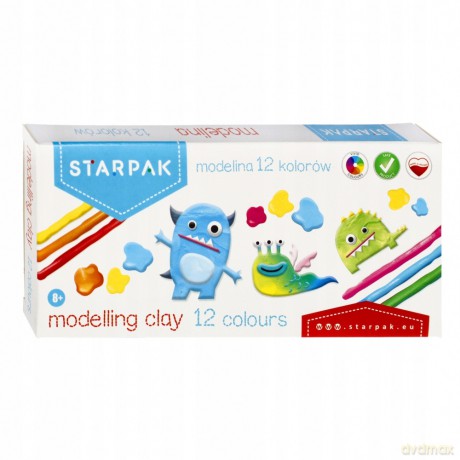 Modelina 12 Kolorów Starpak 472927