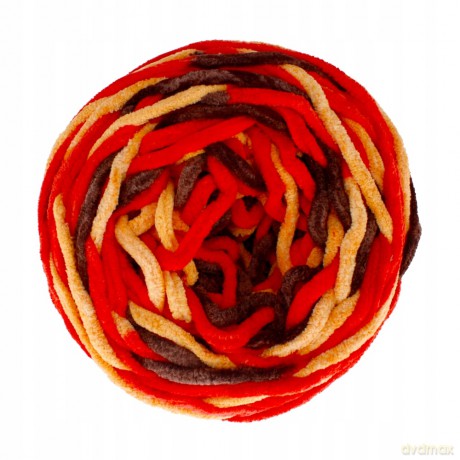 Mulina Dekoracyjna Giga Czerwona Mix Craft With Fun 463452