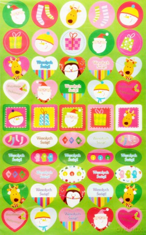 Naklejki Boże Narodzenie Mix Craft With Fun 438609