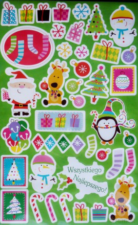 Naklejki Boże Narodzenie Mix Craft With Fun 438609