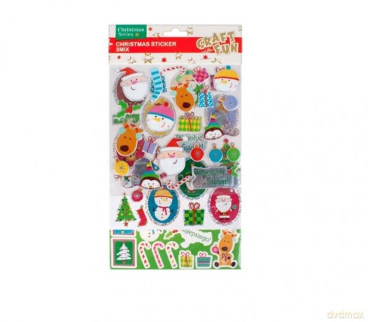 Naklejki Boże Narodzenie Mix Craft With Fun 438609