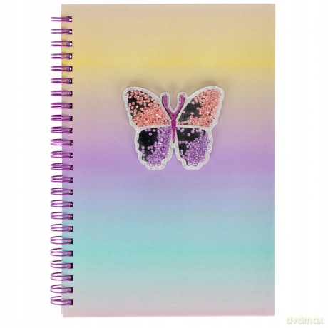 Notes na Spirali A5 Motyl Starpak 482206