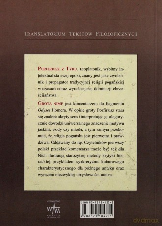 Grota Nimf - Porfiriusz z Tyru [KSIĄŻKA]