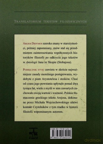 Podręcznik Etyki - Arejos Didymos [KSIĄŻKA]