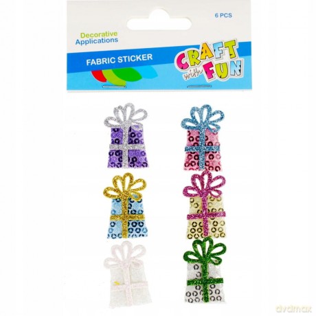 Ozdoba Dekoracyjna Samoprzylepna Prezent Craft With Fun 480002