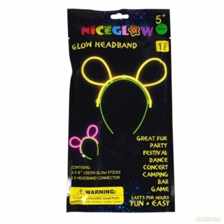 Ozdoba Karnawałowa Opaska Fluo Gs6456
