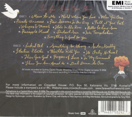 Crowded House: Farewell To The World [2CD]