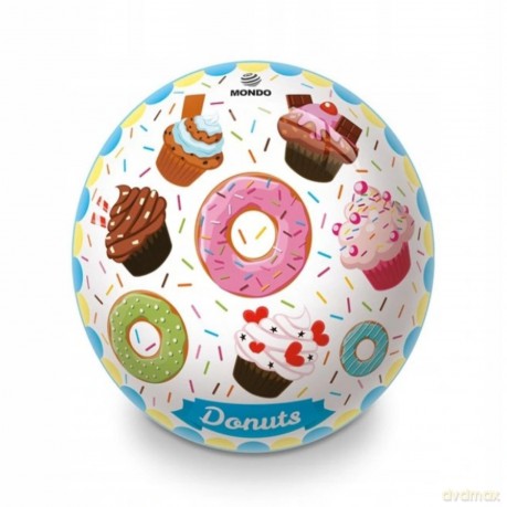 Piłka Kolorowa 23 cm Lody i Donuty Brimarex 26041 Brx