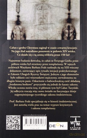 Templariusze I Całun Turyński - Barbara Frale [KSIĄŻKA]