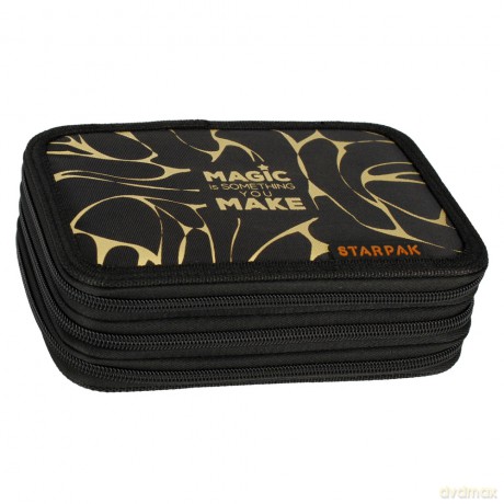 Piórnik z Wyposażeniem 3 Zamki Gold Starpak 485937