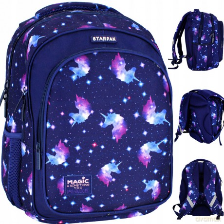 Plecak szkolny Galaxy Unicorn Starpak 492602