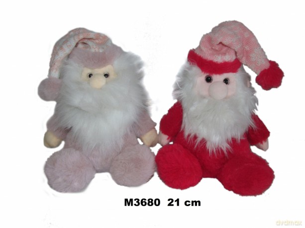 Pluszak Mikolaj 20 cm Siedzacy w Czapce Sa