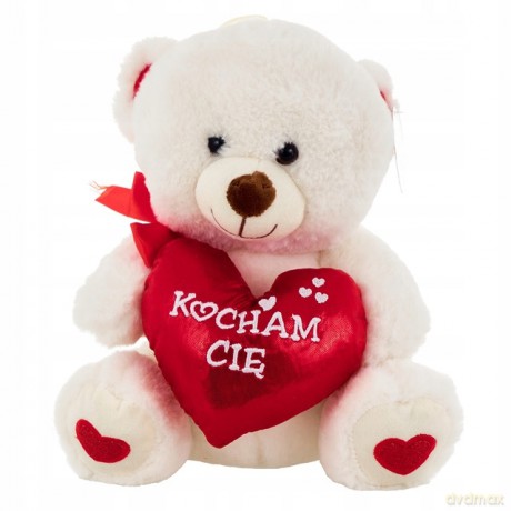 Pluszak Mis 25 cm Kocham Cie Sa