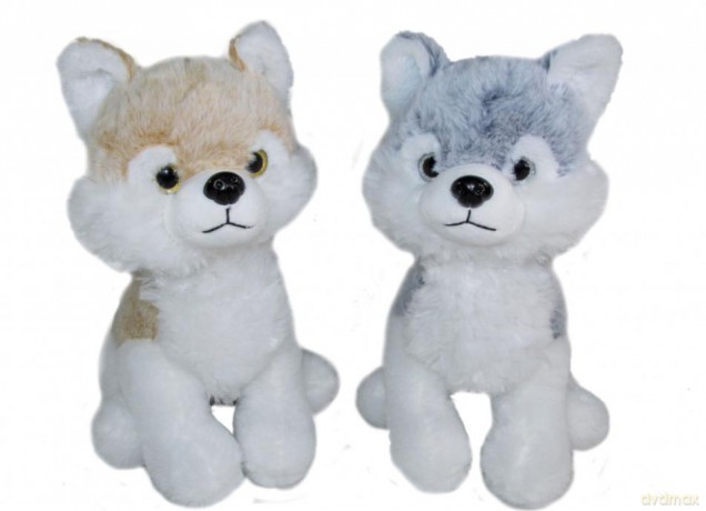 Pluszak Pies 40 cm Husky Siedzacy Sa