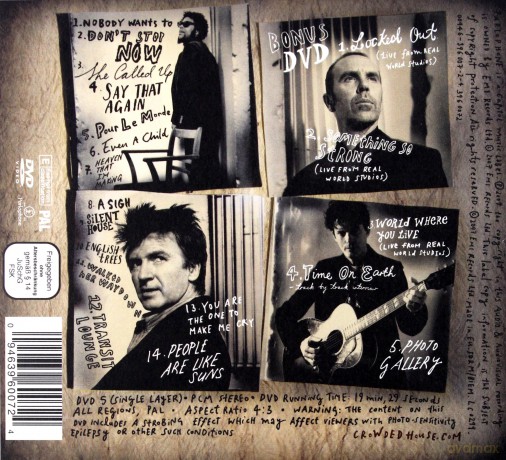 Crowded House: Time On Earth [CD]+[DVD]