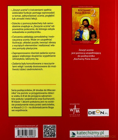 Kochamy Pana Jezusa - Zeszyt Ucznia. Ćwiczenia do religii dla klasy II szkoły podstawowej [KSIĄŻKA]