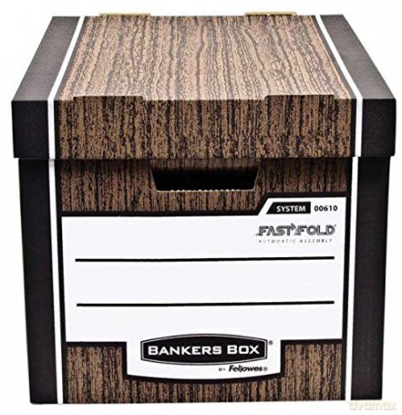 Pojemnik do Archiwizacji Zbiorczy Woodgrain Fellowes 0061001 [BIURO]