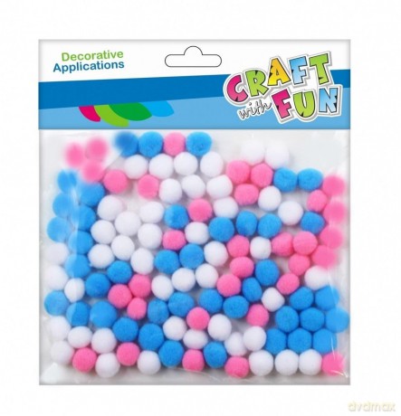 Pompony Dekoracyjne Akryl Mix Craft With Fun 463830