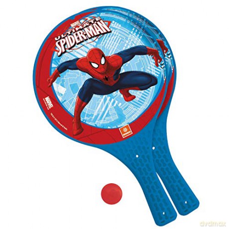 Rakietki Plażowe Piłka 38 cm Spiderman Siatka Brimarex 15005 Brx