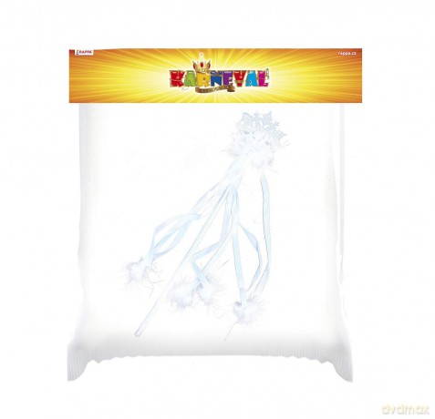 Różdżka 45 cm Śnieżynki Sk4308