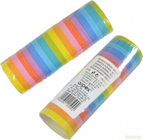 Serpentyna Nadruk Kolor Mix Op18 szt Fol Hf5029f