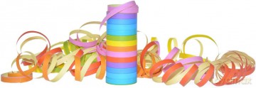 Serpentyna Nadruk Kolor Mix Op18 szt Fol Hf5029f