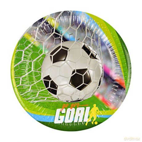 Talerz Papierowy 180 Gol Op8 szt Fol Dc3759