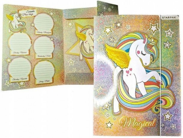 Teczka z Gumką A4 Unicorn Starpak 480785