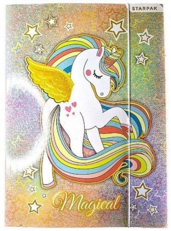Teczka z Gumką A4 Unicorn Starpak 480785