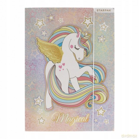 Teczka z Gumką A4 Unicorn Starpak 480785