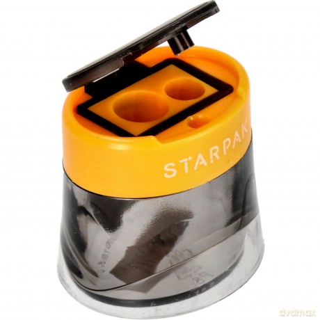 Temperówka 2 Ostrza Wulkan Pomarańczowa B/C Starpak 471002