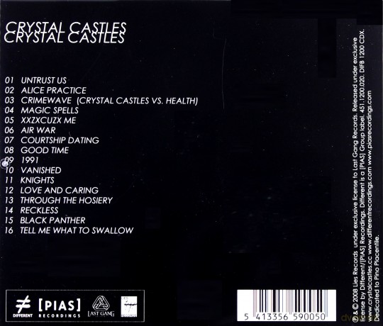 Crystal Castles: Crystal Castles New Edition [CD]