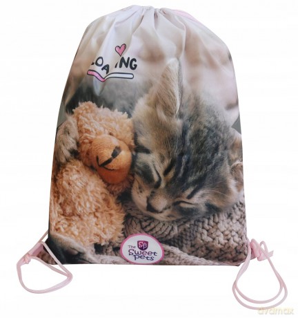 Worek szkolny na buty The Sweet Kotiamin 110350