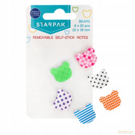Zakładka Indeksująca Misie Starpak 472873 [BIURO]