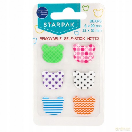 Zakładka Indeksująca Misie Starpak 472873 [BIURO]