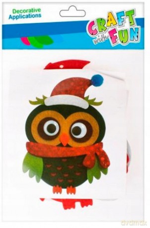 Zestaw Kreatywny Filcowy Sowa Craft With Fun 480011