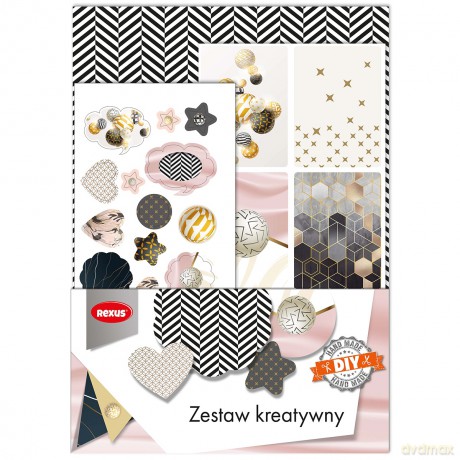 Zestaw Kreatywny Geometryczny Foliamin 102437