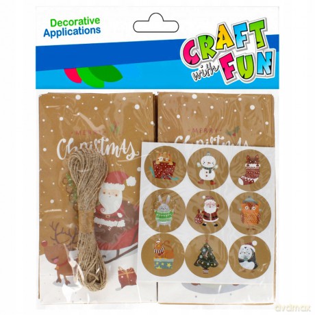 Zestaw Kreatywny Kalendarz Adwentowy Craft With Fun 501462