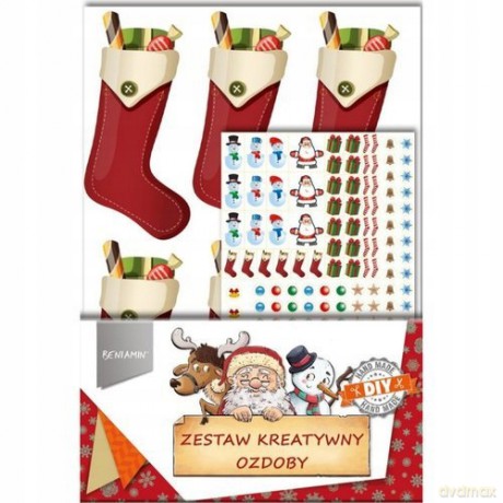 Zestaw Kreatywny Świateczne Łańcuchyiamin 607577