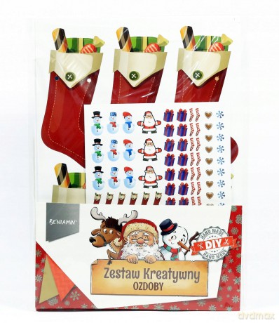 Zestaw Kreatywny Świateczne Łańcuchyiamin 607577