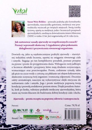 Ajurweda dla początkujących - Susan Weis-Bohlen [KSIĄŻKA]