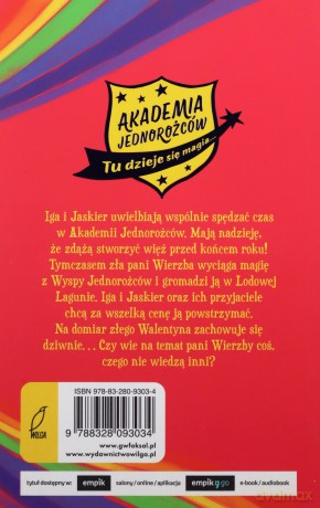 Akademia jednorożców. Iga i Jaskier (Tom 12) - Julie Sykes [KSIĄŻKA]