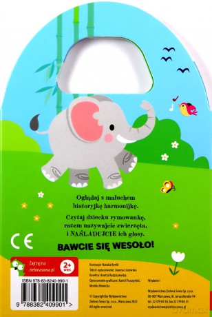 Historyjki harmonijki. W zoo [KSIĄŻKA]