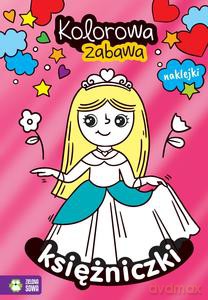 Kolorowa zabawa. Księżniczki [KSIĄŻKA]