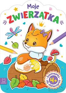 Kolorowanka dla dziewczynek. Moje zwierzątka - Agnieszka Bator [KSIĄŻKA]