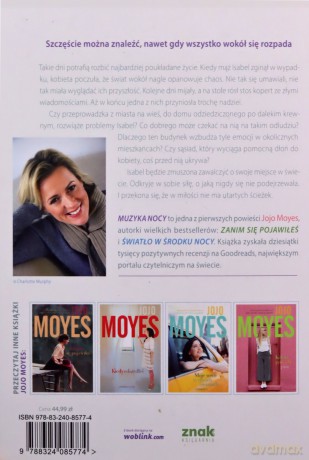 Muzyka nocy - Jojo Moyes [KSIĄŻKA]