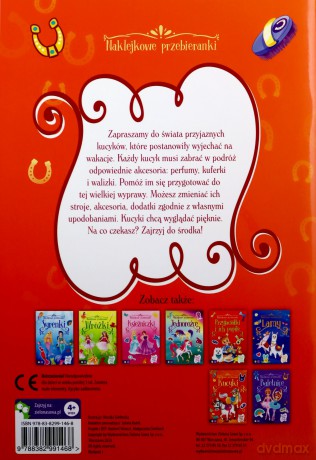 Naklejkowe przebieranki. Kucyki [KSIĄŻKA]
